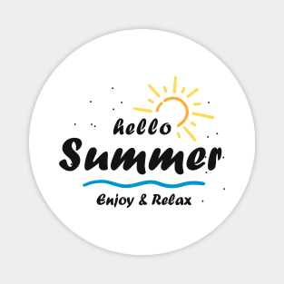 Summer Design, Summer Clothing, Summer vibe, Summer Sale Magnet